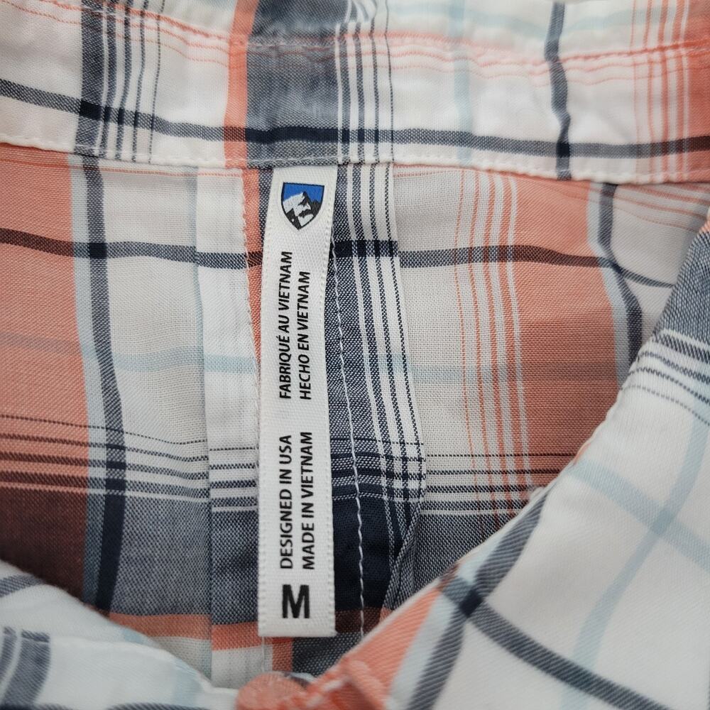 Kuhl Womens M Shirt Plaid Hiking Outdoor Lightweight Long Sleeve Hadley - Picture 5 of 12